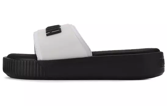 Шлепанцы и сланцы PUMA Platform Slide 'Black White' Women's