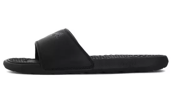 Шлепанцы и сланцы PUMA Cool Cat Sport Glitter Slipper Black/Silver Women's