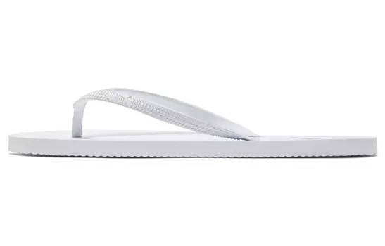 Шлепанцы и сланцы PUMA First Flip Slide White Women's
