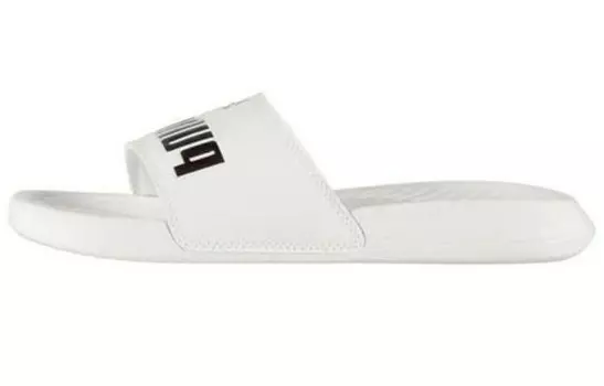 Шлепанцы и сланцы PUMA Popcat White Slide 'White Black' Women's