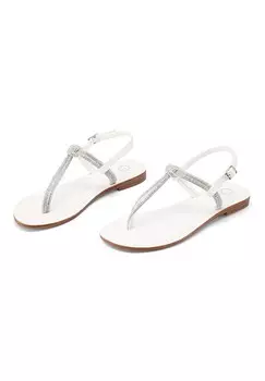 Шлепанцы Queen Helena, белый