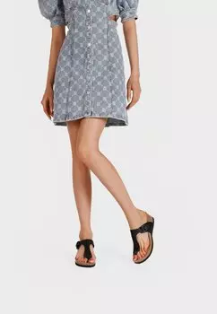 Шлепанцы Queen Helena, черный