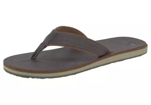 Шлепанцы Quiksilver "CARVER NUBUCK", коричневый