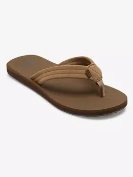 Шлепанцы Quiksilver CARVER SUEDE CORE, бежевый