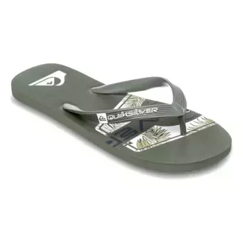 Шлепанцы Quiksilver Java Art Sl, зеленый