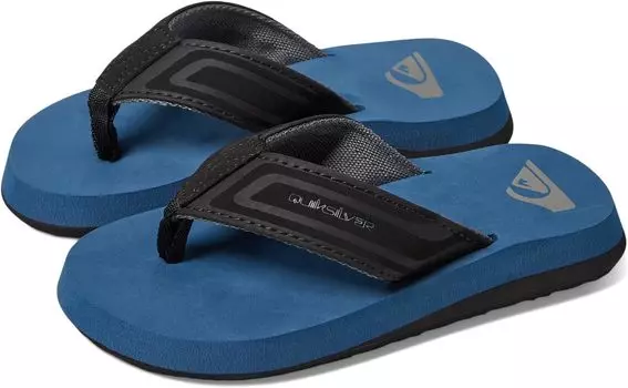 Шлепанцы Quiksilver Kids Monkey Wrench Core Flip Flops Quiksilver, синий