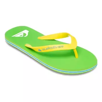 Шлепанцы Quiksilver Molokai Core, зеленый