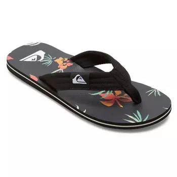 Шлепанцы Quiksilver Molokai Layback, черный