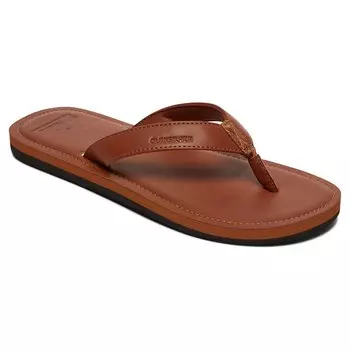 Шлепанцы Quiksilver Molokai Nubuck II, коричневый