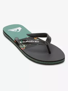 Шлепанцы Quiksilver MOLOKAI STRIPE, черный