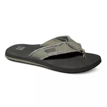 Шлепанцы Quiksilver Monkey Abyss, серый
