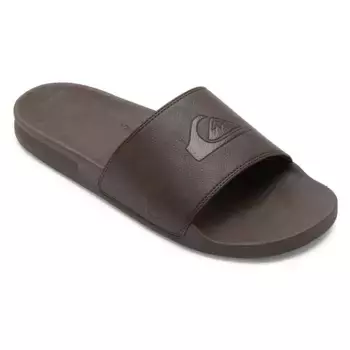 Шлепанцы Quiksilver Rivi Nubuck Sli, коричневый