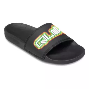 Шлепанцы Quiksilver Rivi Wordmark Ii, черный