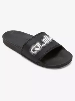 Шлепанцы Quiksilver RIVI WORDMARK SLIDE II, черный