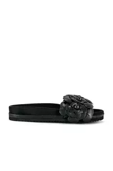 Шлепанцы R0AM Fleur Sandal, черный