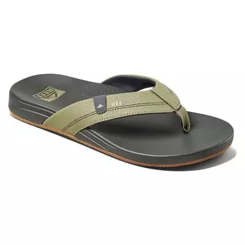 Шлепанцы Reef Cushion Spring, зеленый