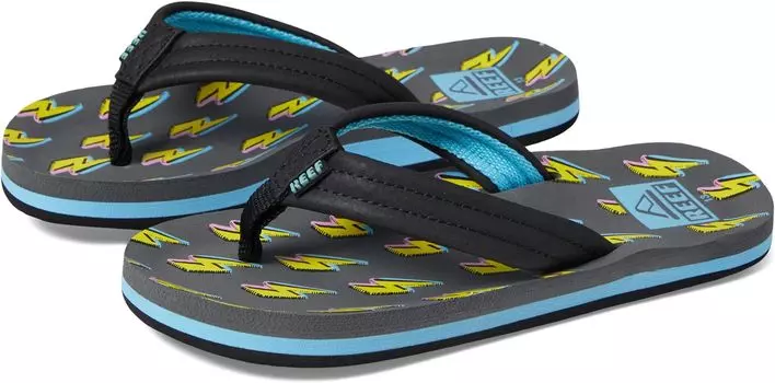 Шлепанцы Reef Kids Ahi Flip Flop Reef, цвет Bolt Up