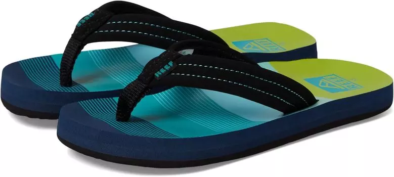 Шлепанцы Reef Kids Ahi Flip Flop Reef, цвет Aqua/Green