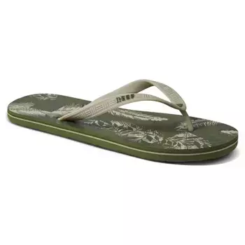 Шлепанцы Reef Seaside Prints, зеленый