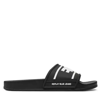 Шлепанцы Replay GMF1A.000.C0048S Black/White 008, черный