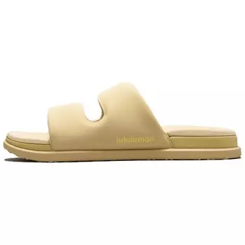 Шлепанцы Restfeel Slide женские золотисто-коричневые Lululemon