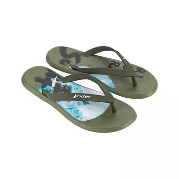 Шлепанцы Rider, цвет grn/grn