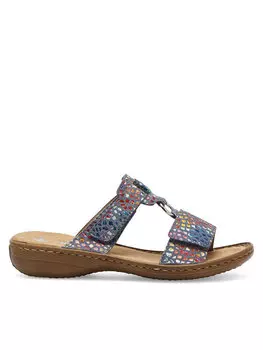 Шлепанцы Rieker, цветной
