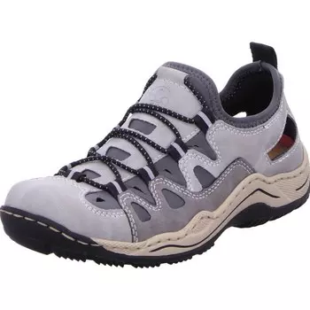 Шлепанцы Rieker, серый/светло-серый