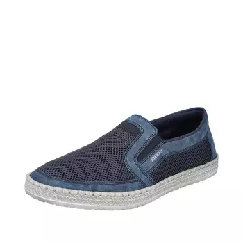 Шлепанцы Rieker Slip-Ons, цвет marine blue/blue denim