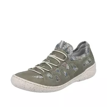 Шлепанцы Rieker Slip-Ons, зеленый