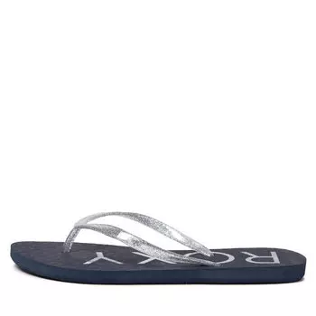 Шлепанцы Roxy, серебро