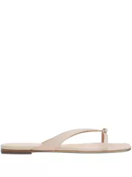 Шлепанцы с бантом Ferragamo, розовый