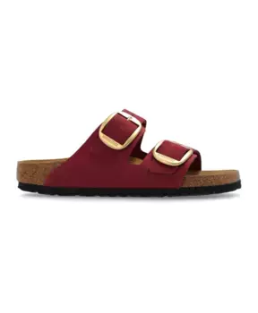Шлепанцы с большой пряжкой Arizona Birkenstock, красный