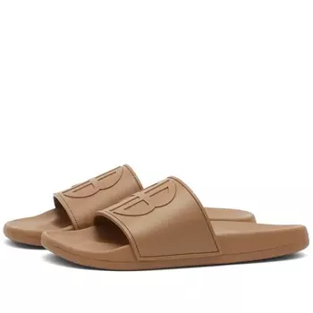 Шлепанцы с логотипом Anine Bing Isla, коричневый