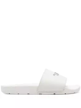 Шлепанцы с логотипом из коллаборации с Virgil Abloh Off-White, белый