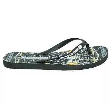 Шлепанцы с логотипом Sword Philipp Plein, черный