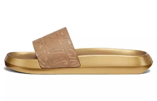 Шлепанцы с открытым носком Versace