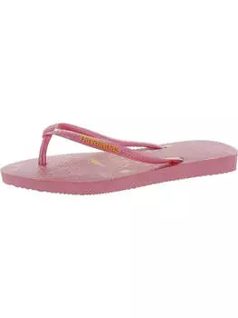 Шлепанцы с рисунком «Белоснежка» для девочек «Принцесса» Havaianas, цвет Crystal Rose