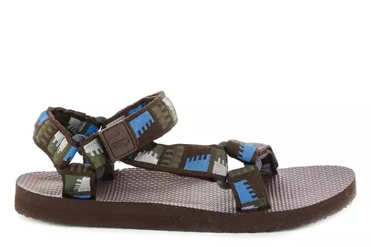 Шлепанцы-Сандалии унисекс Eleven, коричневый