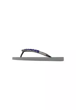 Шлепанцы Сара uzurii, серебро