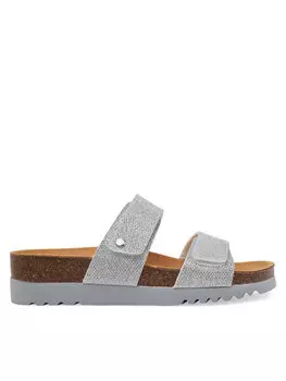 Шлепанцы Scholl, серебряный