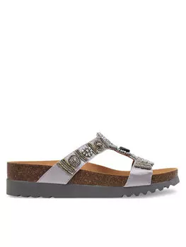 Шлепанцы Scholl, серебряный