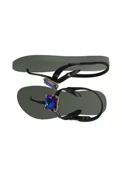 Шлепанцы SELENA DIAMOND Uzurii, зеленый