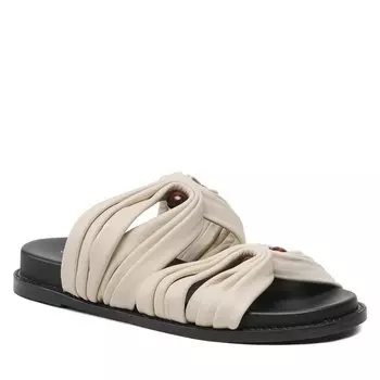 Шлепанцы Sergio Bardi, бежевый