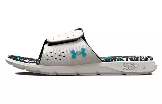Шлепанцы серии Ignite женские, черные/серые Under Armour