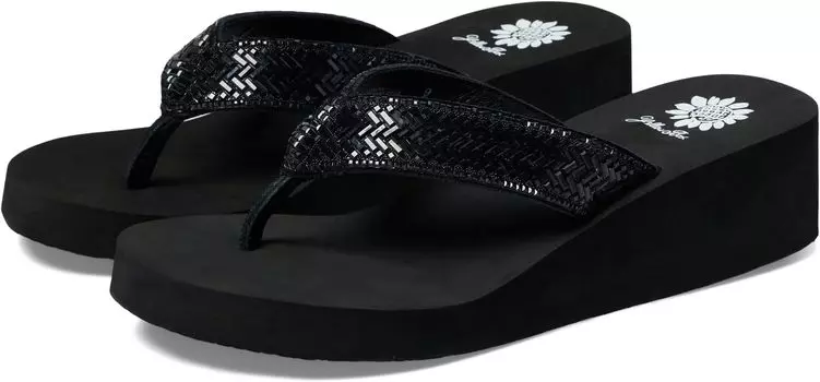 Шлепанцы Silvyn Yellow Box, черный