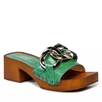 Шлепанцы Simen, зеленый