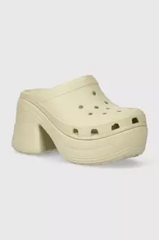Шлепанцы Siren Clog Crocs, бежевый