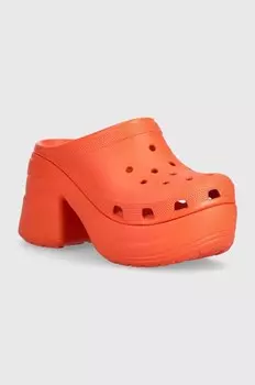 Шлепанцы Siren Clog Crocs, оранжевый