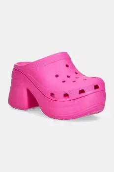 Шлепанцы Siren Clog Crocs, розовый